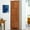 Oak, variant on 72"H Corner Cabinet, 4-Tier Pantry Cabinet with 8 Doors and 3 Shelves, Farmhouse Storage Cabinet for Kitchen, Living room, Cherry