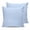 SkyBlue, variant on 14x14 Pillow Covers Set of 2, Pink White Stripe Throw Pillow Covers Decorative Couch Cushion Case, Modern Minimalist Geometric Striped Microfiber Square Pillowcases for Bedroom Car Living Room
