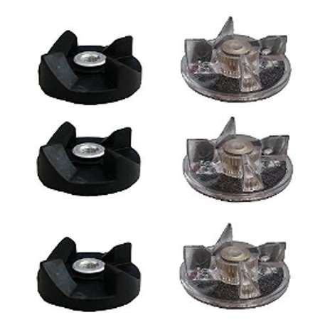 Replacement Bleeder Blades - Blendin Lot of 6 Base Gear and Blade Gear Replacement Part for Magic Bullet Blenders