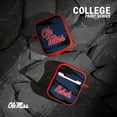 thumbnail image 2 of Mississippi Ole Miss Rebels Paint Stripe HDX Case Cover Compatible with Apple AirPods Gen 3 by Affinity Bands, 2 of 4