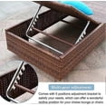 thumbnail image 4 of Adjustable Chaise Lounge Brackets Replacement - 5-Position Backrest Support for Outdoor Patio Furniture (4-Pack), 4 of 5