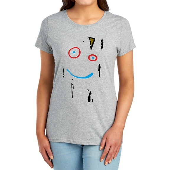 Ed EDD N Eddy Plank Face Women's T Shirt, Athletic Heather, Small