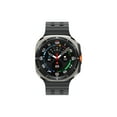 Samsung Galaxy Watch Ultra 47 mm titanium smart watch with trail