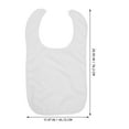 thumbnail image 6 of MRLESS Adjustable Adult Bib For Eating Feeding Adult Bib For Elderly And Special Needs Clothing Protector For Mealtime Makeup And Face Washing, 6 of 6