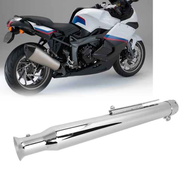Silenciador De Tubo De Escape Para Motocicleta, Tubo De Escape Modificado Para Motocicleta Universal De 45 Mm/1,8 Pulgadas, Fácil De Instalar, Reemplazo Perfecto Para Motocicleta