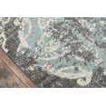 thumbnail image 3 of Momeni Distressed Transitional Area Rugs, Gray/Off-White/Blue,85.2" x 121.2", 3 of 6