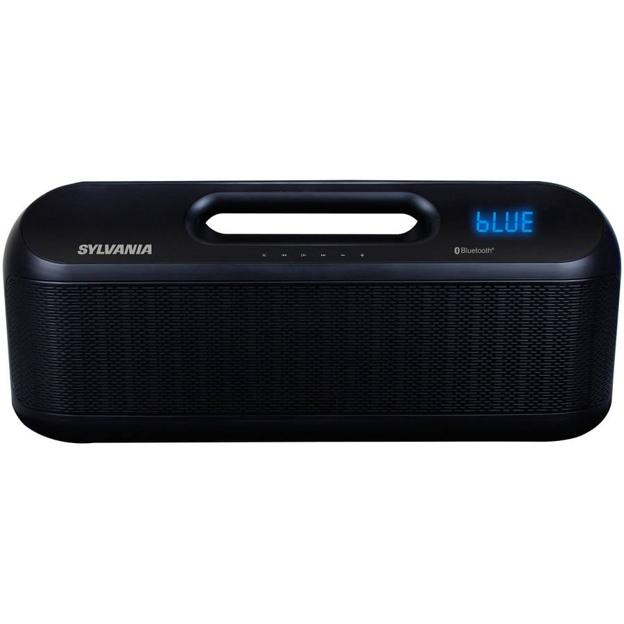 Sylvania SP399 Portable Bluetooth Speaker with FM Radio