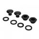 thumbnail image 4 of Kit de herrajes para puntal de vidrio trasero, 4 piezas Puntal de vidrio trasero SS Probado y confiable, 4 of 9