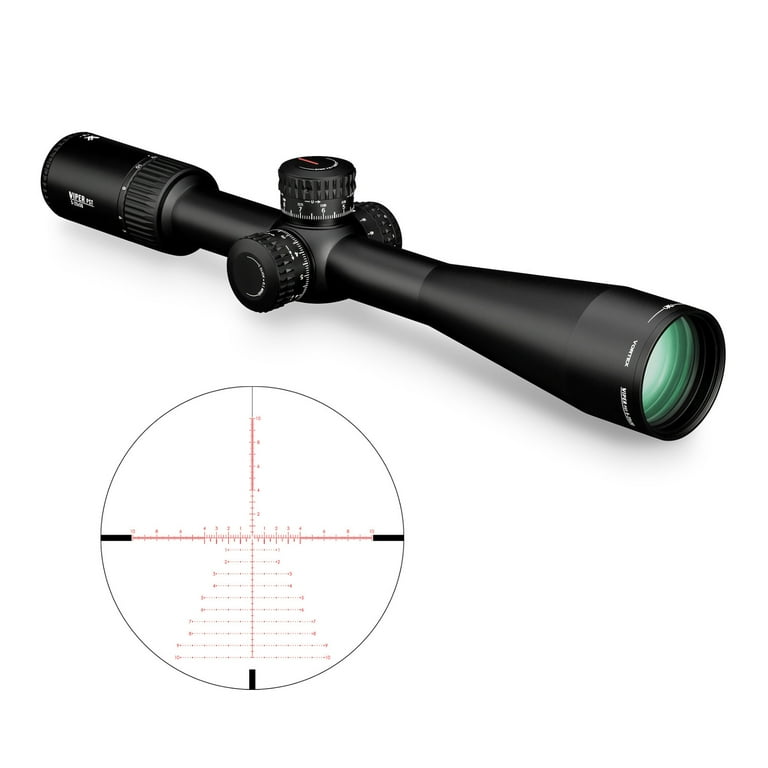 Vortex Optics Viper PST Gen II 5-25x50 FFP Riflescope, EBR-7C MRAD