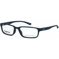 thumbnail image 3 of Smith Full Rim Rectangular Matte Blue Eyeglasses, 3 of 4