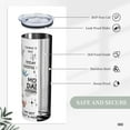 thumbnail image 3 of Gifts For Mom from Son Funny Mom Cup Gift Warm Pattern Prints 20 oz Tumbler Insulated Coffee Travel Mug Christmas,Thanksgiving,Birthday,Mother''s Day Gift for Mother（slim model）, 3 of 5