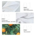 thumbnail image 2 of Yayeee Kitchen Hanging Hand Towels Set of 2 with Loop Bathroom Absorbent Tie Towel, Orange Tree Pattern, 2 of 7