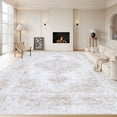 thumbnail image 1 of Alfombra XLUEZ 305 x 366 cm lavable a máquina, estilo vintage beige, 1 of 8