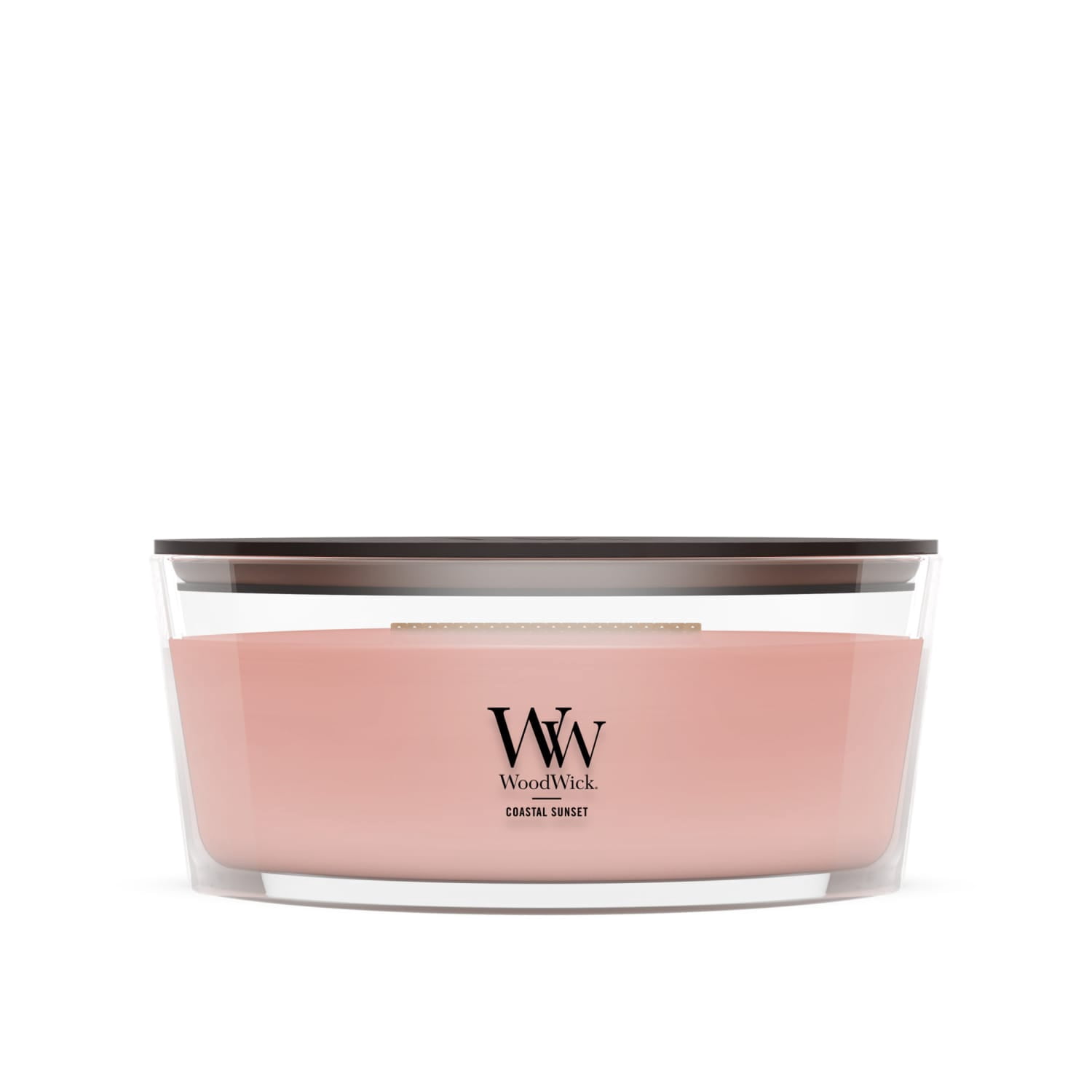 (2 pack) WoodWick Ellipse Scented Candle, Coastal Sunset, 16 oz