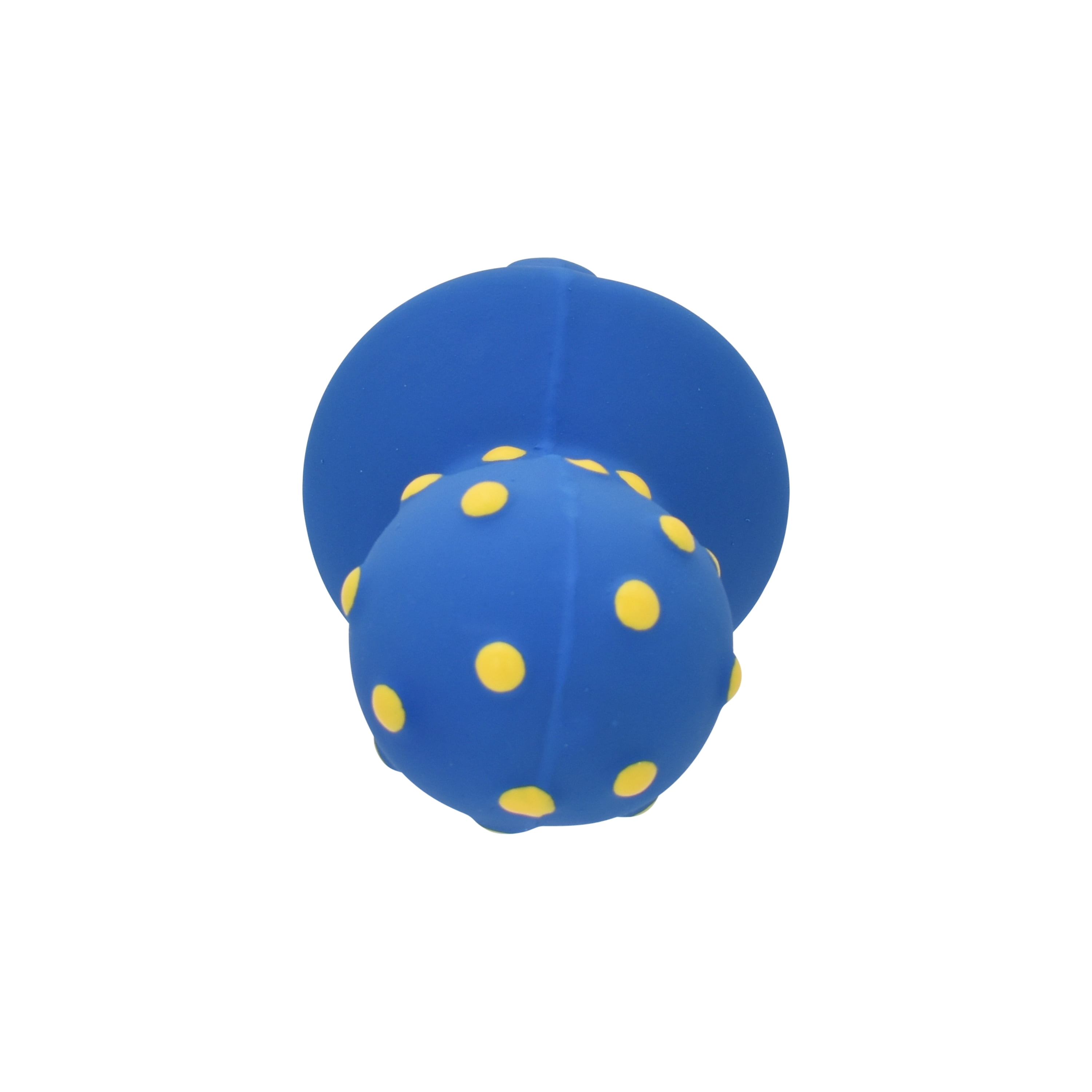 Vibrant Life Playful Buddy Pacifier Dog Toy, Latex with Plush Filling, Chew Level 1