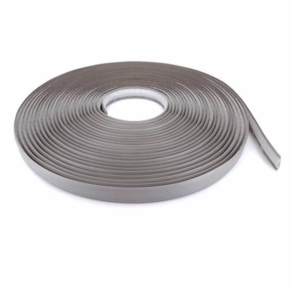 InstaTrim Peel and Stick Trim - Flexible, Adhesive Caulk Tape for Walls, Floors, Counters, Tile, & More - Grey 3/4 in by 50 ft Adhesive Trim