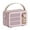 Pink, variant on VALSEEL Bluetooth Speaker Outdoor, Design of Retro Wireless Bluetooth Speaker, Mini Outdoor Convenient Portable Small Speaker (Bluetooth/TF/AUX/USB)