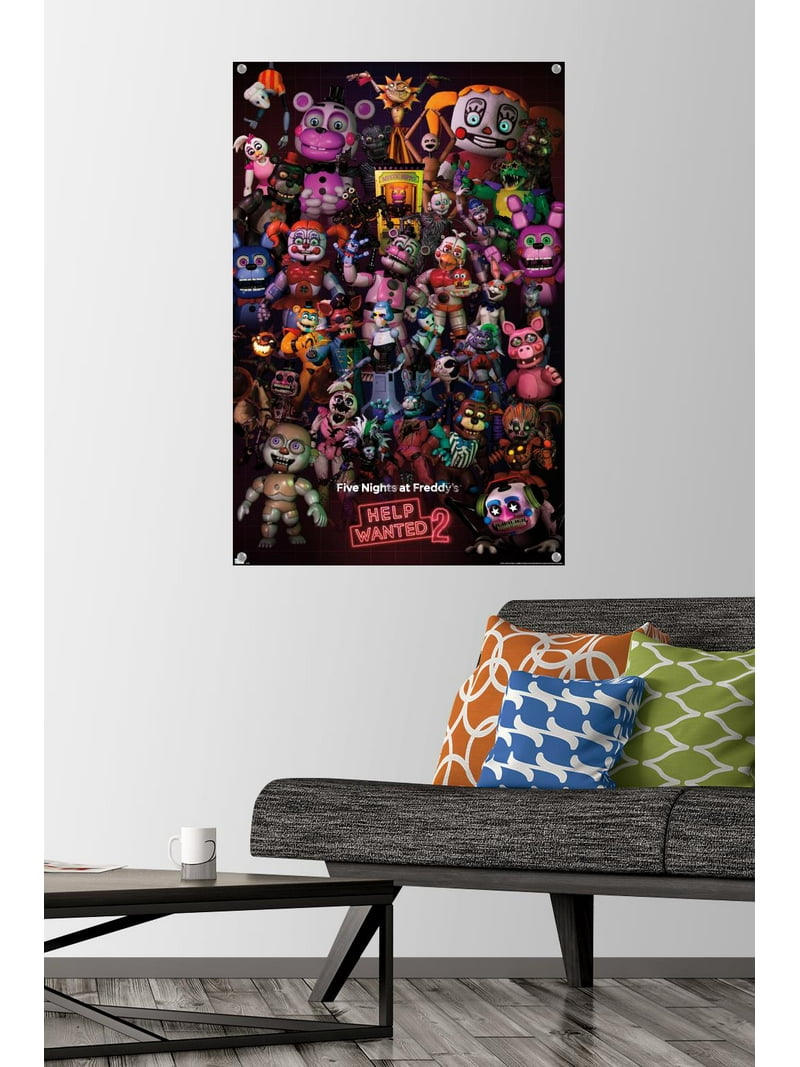 Five Nights at Freddy's: Help Wanted 2 - Group Wall Poster with
