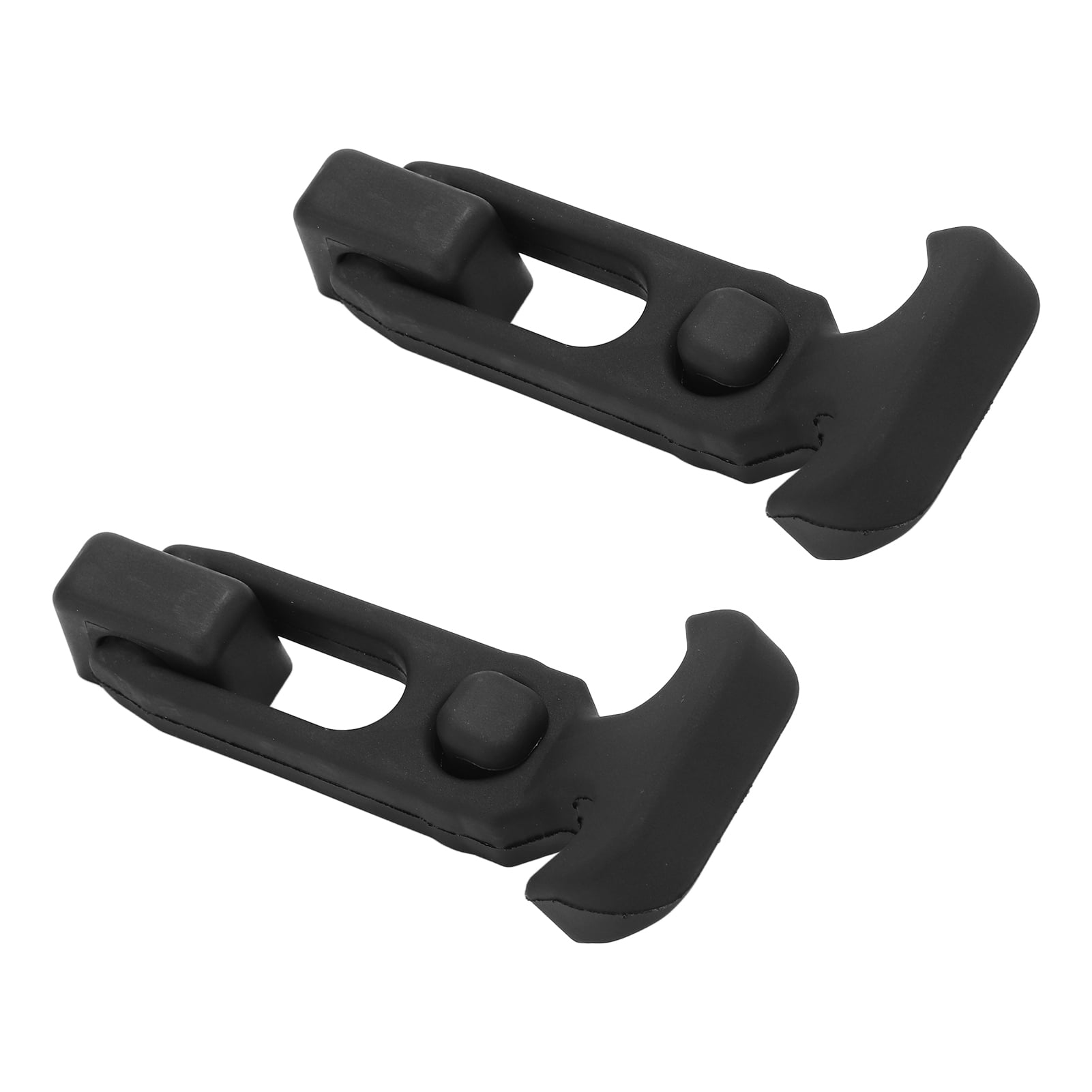 DOACT Rubber Flexible Hasp,T Handle Hasp,2Pcs Rubber Hood Catch T