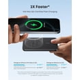 thumbnail image 3 of Anker Nano Power Bank, Ultra-Slim 5,000mAh Magnetic Wireless Charging Battery, Qi2 Certified 15W Max MagSafe-Compatible Portable Charger, Ergonomic Design, Compatible for iPhone Air/17/16 Series, 3 of 6