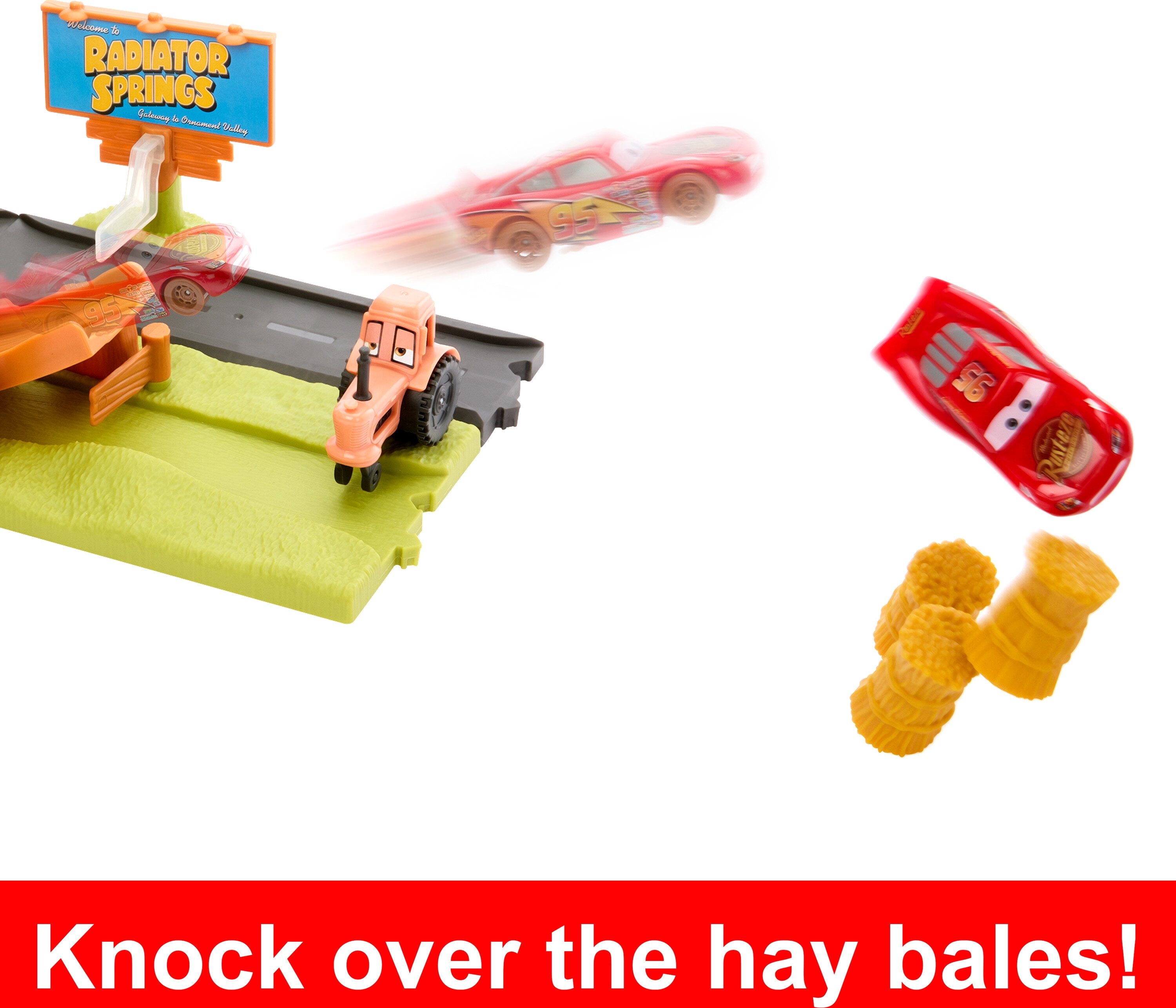 Amazon.com: Mattel Disney and Pixar Cars Playset with 3 Toy