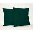 thumbnail image 2 of Solid Pillowcase / Pillow Cover by Penny's Needful Things (16 x 16) (Hunter Green), 2 of 3