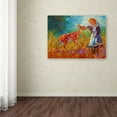 thumbnail image 3 of Trademark Fine Art 'Little Girl' Canvas Art by Marion Rose, 3 of 3