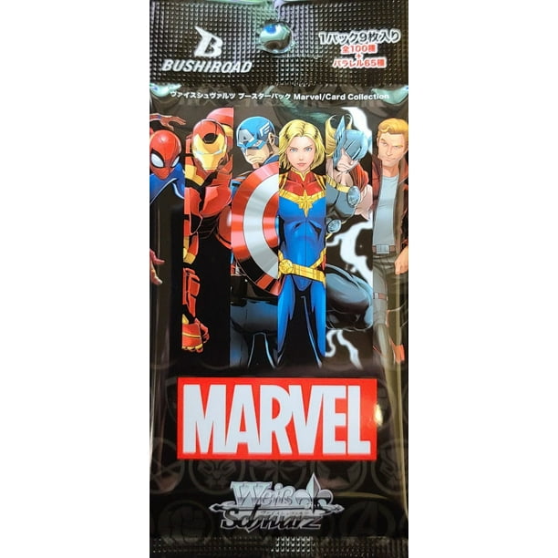 Weiss Schwarz: Marvel Card Collection Booster Box - 16 Packs - Japanese  [Card Game, 2 Players] - Walmart Business Supplies