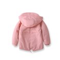 thumbnail image 3 of LLYwey Baby Jacket Thickened Jackets Toddlers Girls Boys Fleece Hoody Jackets Kids Zip up Outerwear Coat Toddler Kids Jacket Sweatshirt New Long Sleeve Hoodies Casual Jackets Outwear Pinks 5-6T, 3 of 8