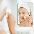 thumbnail image 3 of TWSOUL Deluxe Shave Well Fog-Free Shower Mirror,Fogless Shatterproof Shaving Mirror,Shower Wall Hanging Mirror 6.69"X5.12", 3 of 10
