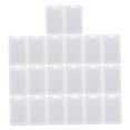 thumbnail image 4 of FRCOLOR 30 Pcs Aluminum Bus Card Holders Office Card Protectors Student 11X7X0.5cm White, 4 of 8