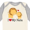 thumbnail image 4 of Inktastic I Love My Nana Boys or Girls Long Sleeve Baby Bodysuit, 4 of 5