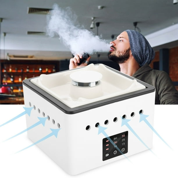 Fdit Blanc Multi-Fonctionnel Purificateur d'Air Cendrier pour PM2.5 Brume  Fumée d'Occasion Formaldéhyde USB, Purificateur d'Air Cendrier, Cendrier  Rechargeable 