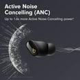 thumbnail image 2 of Restored Beats Studio Buds + True Wireless Noise Cancelling Earbuds - Enhanced Apple & Android Compatibility, Built-in Microphone, Sweat Resistant Bluetooth Headphones, Spatial Audio - Black (Refurbished), 2 of 5