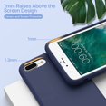 thumbnail image 5 of FYBTO iPhone 8 Plus Case, iPhone 7 Plus Case, Shockproof Silicone Case with Full Body Protection, Anti-Scratch Microfiber Lining, Drop-protect Rubber phone Case for iPhone 7 Plus/iPhone 8 Plus 5.5", 5 of 5