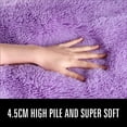 thumbnail image 6 of Softlife Super Soft Shaggy Area Rugs for Living Room Fluffy Carpets for Bedroom Home Decor,5.3'X7.5', Purple, 6 of 7
