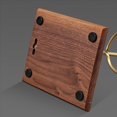 thumbnail image 5 of 3X Soporte para Cafetera con Base de Madera Soporte de Filtro de de Estante de Ajustable para Elaboración Manual de Madera de Nogal, 5 of 5