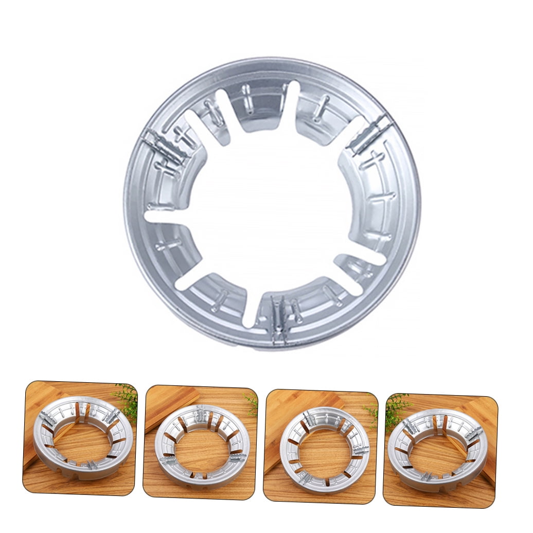 Soimiss 2Pcs Wok Gas Stove Rack Cast Iron Windproof Kitchen Use Nonslip Home Users