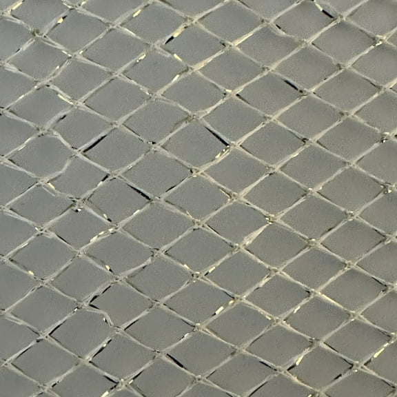 Diamond Fish Knit Polyester Non-Stretch Fabric | Spandex Palace