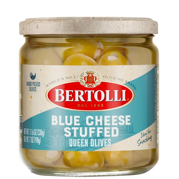 Bertolli Green Olives Blue Cheese Stuffed 7 oz