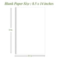 thumbnail image 2 of Papier d'Impression Vierge Yaridar 22x36cm 50 Feuilles 100gsm, 2 of 7