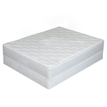 11" Ultra Comfort Pillow Top Firm Pocketed Coil Mattress, California King