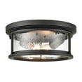 thumbnail image 2 of 4402-PBZ Millennium Lighting Bresley - 2 Light Outdoor Flush Mount-5.25 Inches Tall and 12 Inches Wide-Powder Coat Bronze Finish, 2 of 7