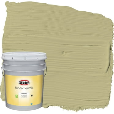 Glidden Fundamentals Interior Paint Cress Green, Semi Gloss, 5 Gallon