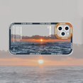 thumbnail image 2 of Sunset Phone Case for iPhone 13 Pro Max，Snow Mountain Highway Phone Case ，Lens Protection Soft TPU Cute Cool Ultra-Thin Protective Case iPhone 13 Pro Max for Women Girls, 2 of 8