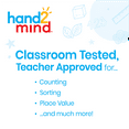 thumbnail image 4 of hand2mind Take Home Math Manipulatives Kit For Kids Grade K-2, 4 of 4