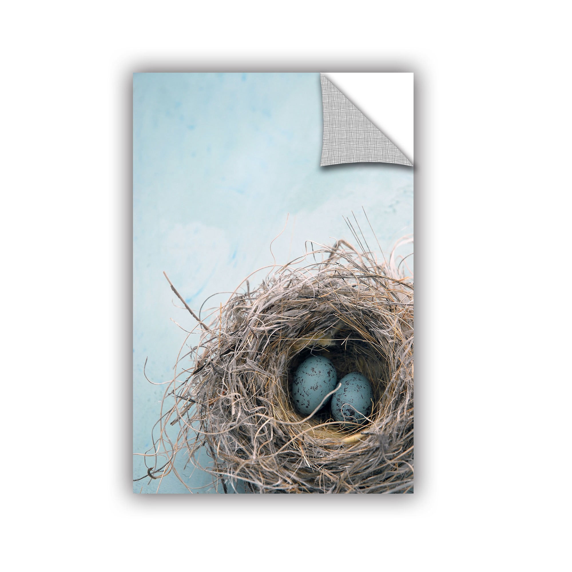Elena Ray "Blue Nest" Removable Wall Art