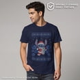 thumbnail image 2 of Men's Lilo & Stitch Christmas Graphic Tee with Scrump,, 2 of 10