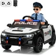 thumbnail image 2 of Historyli Police Car Ride on Electric Car, 12V Ride-on Toys Cop Cars, with Remote Control, Emergency Alert Tones, 2 of 8