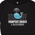 thumbnail image 3 of Inktastic Newport Beach California Whale Watching Toddler Hoodie, 3 of 4